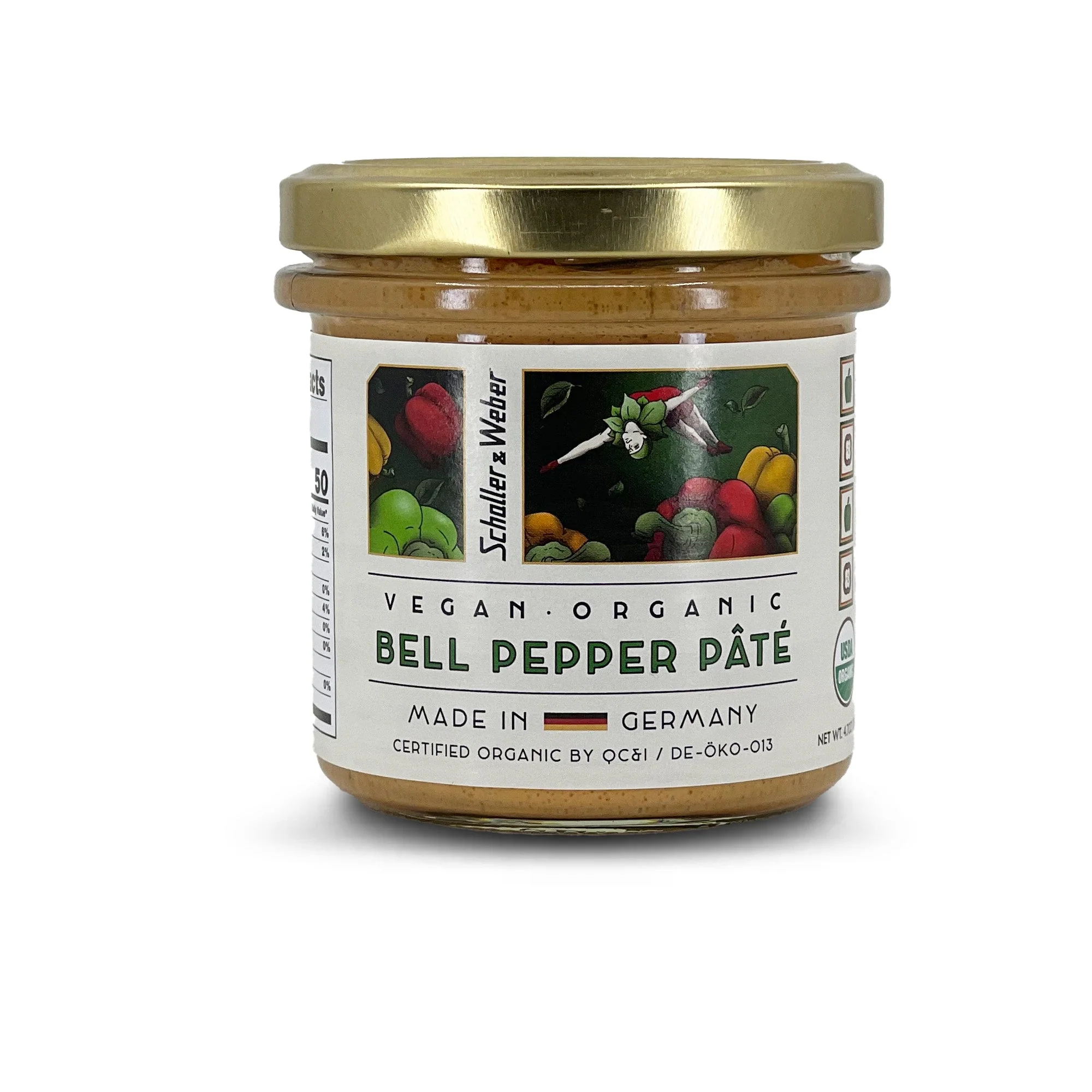 Bell Pepper Pâté - Organic Vegan