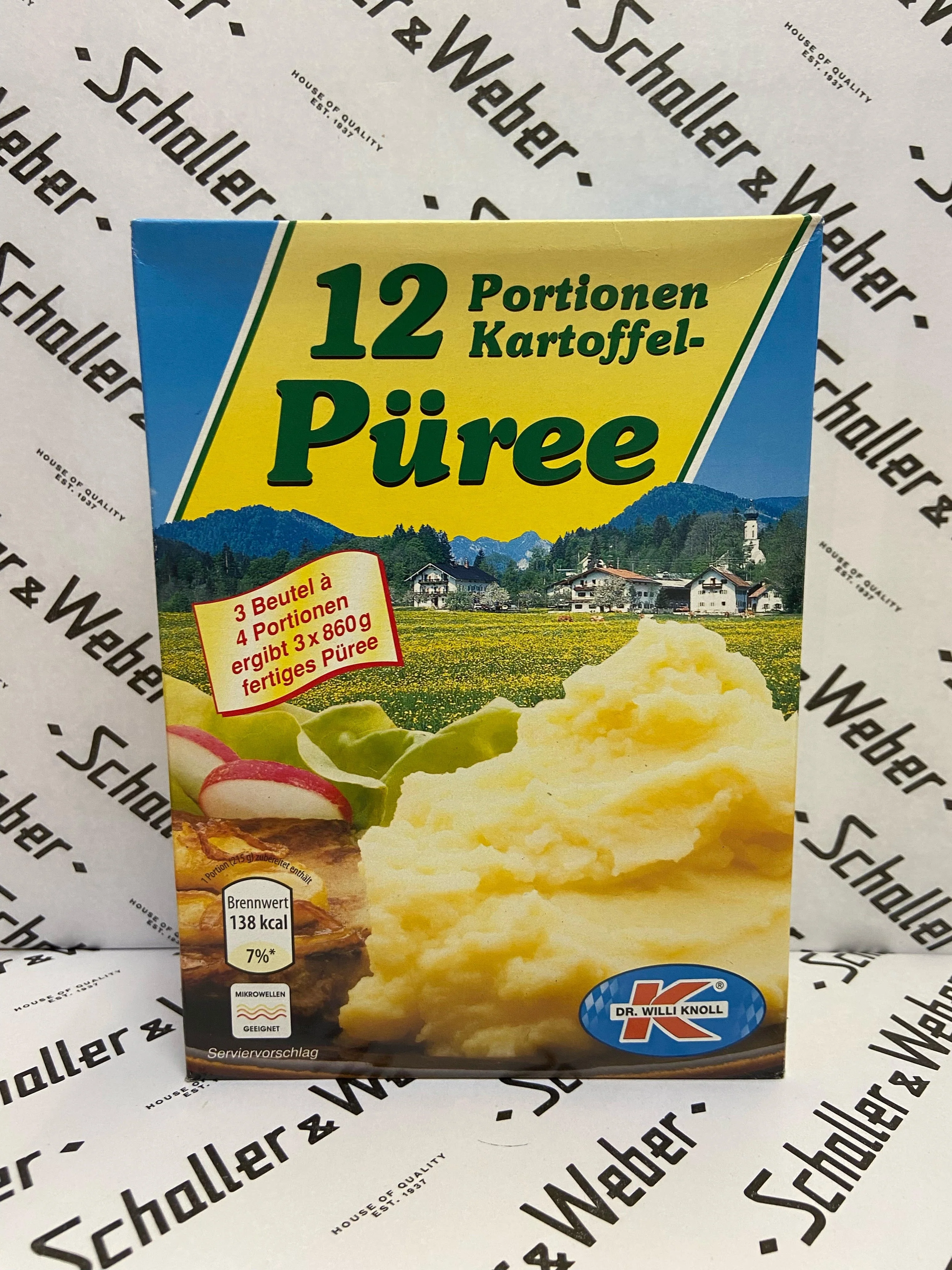 Dr. Knoll 12 Portionen Kartoffel-Püree