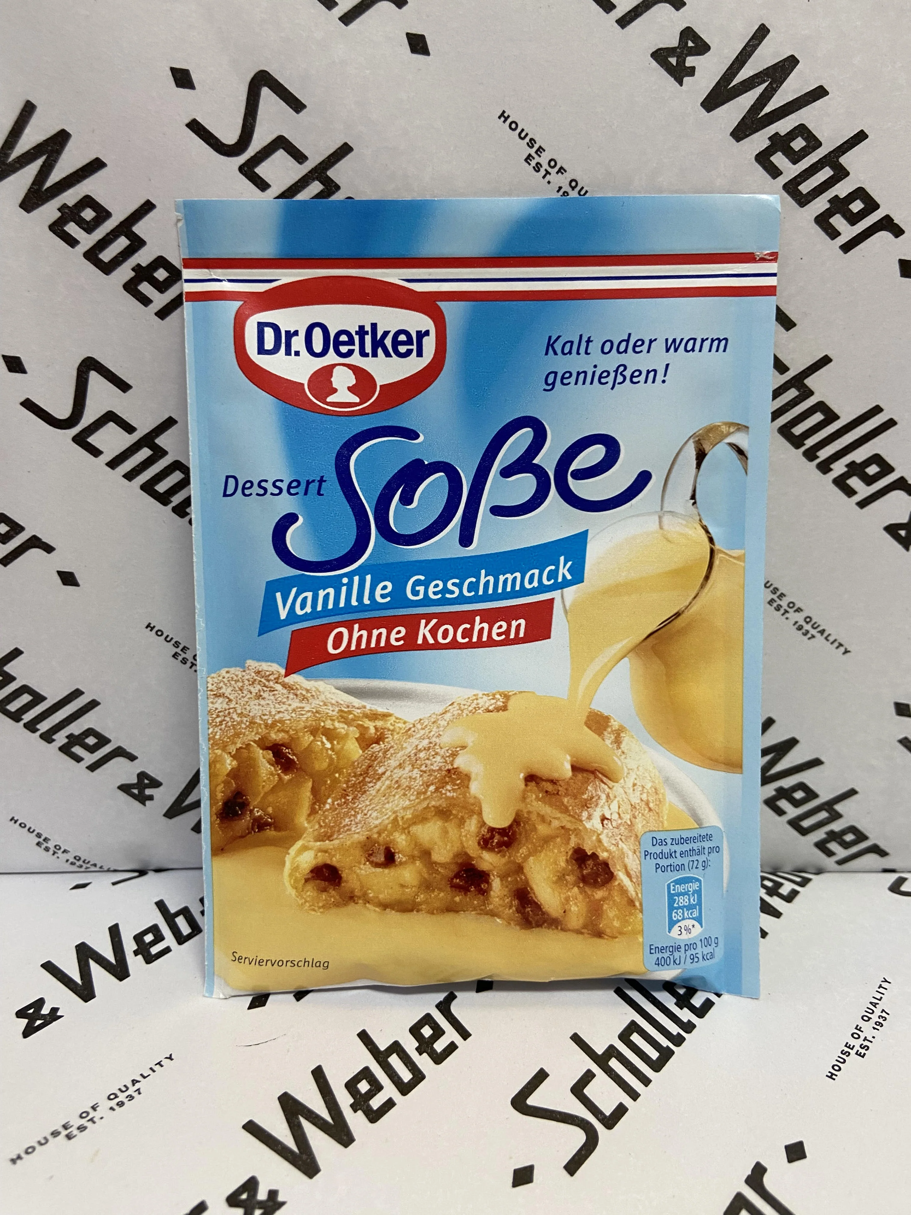 Dr. Oetker Dessert Soße Vanille Geschmack