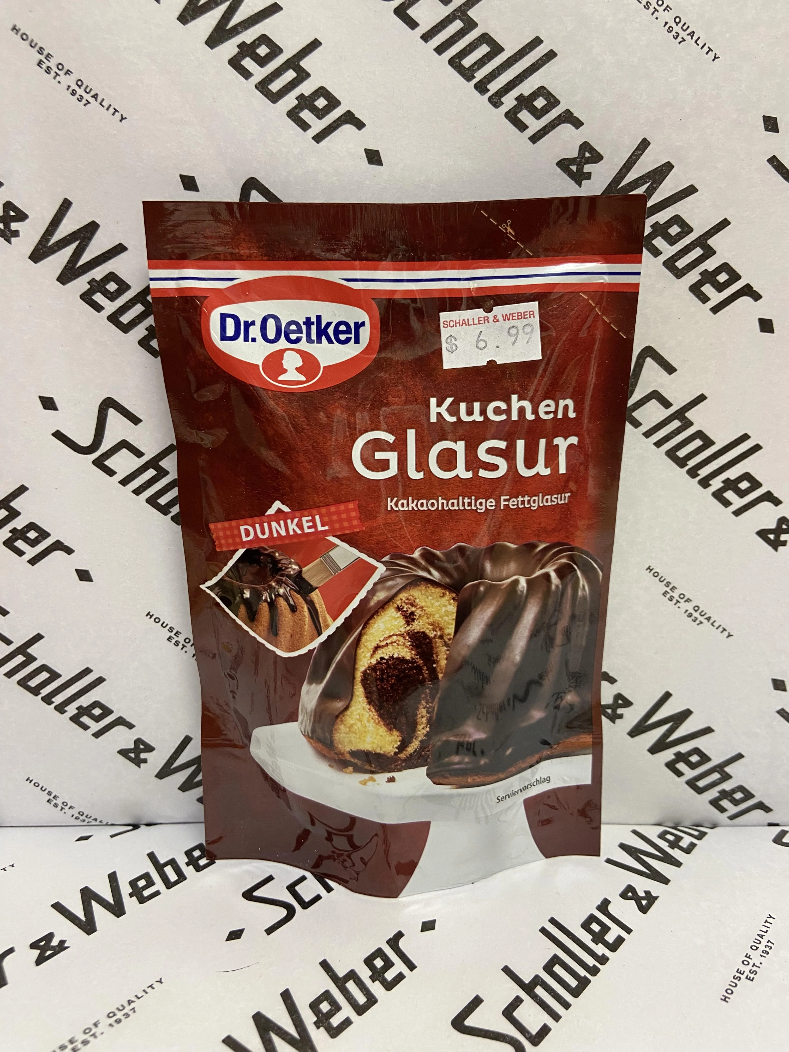 Dr. Oetker Kuchen Glasur Dunkel 150g
