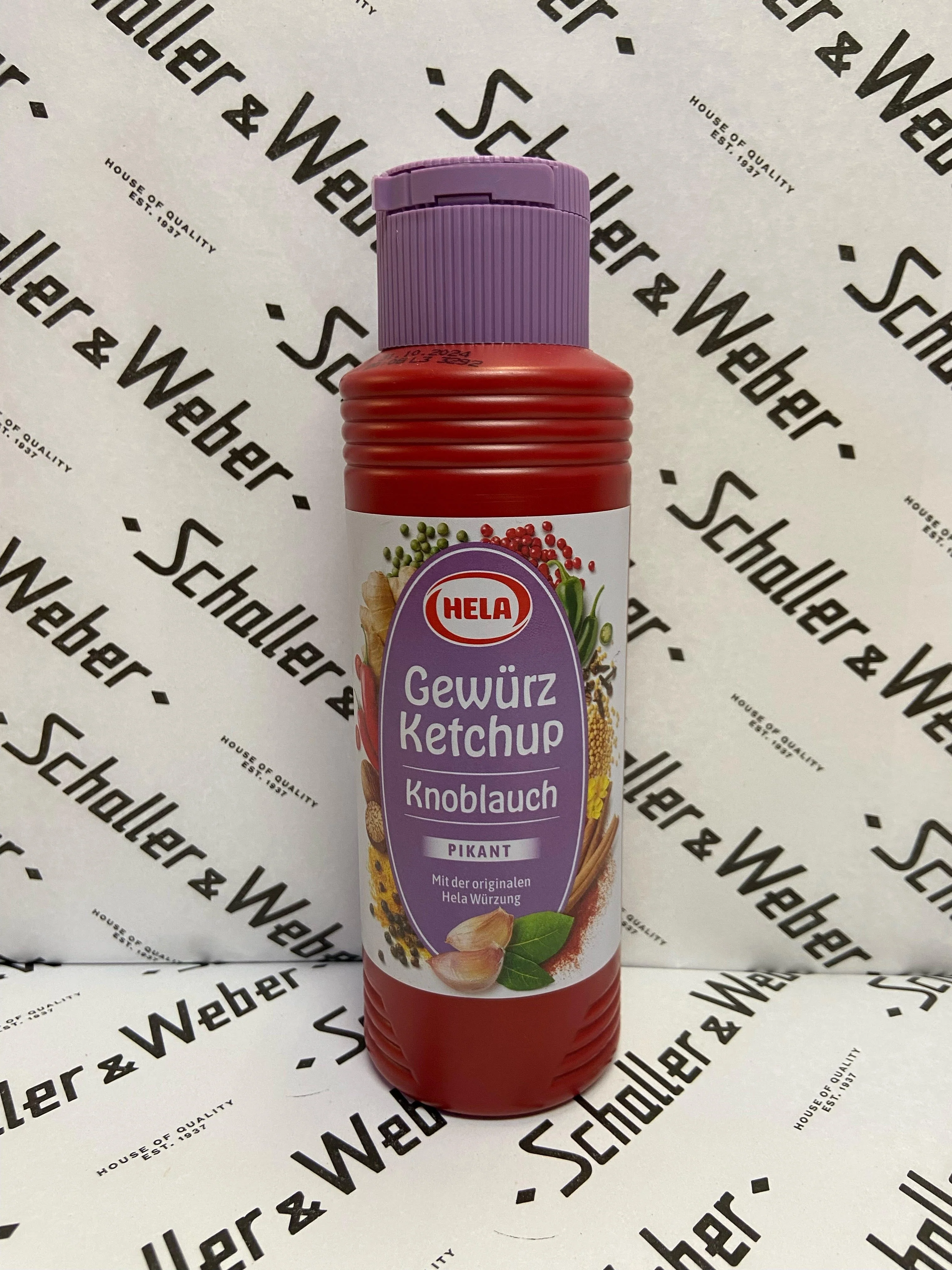 Hela Gewürz Ketchup Knoblauch Pikant 300 ml