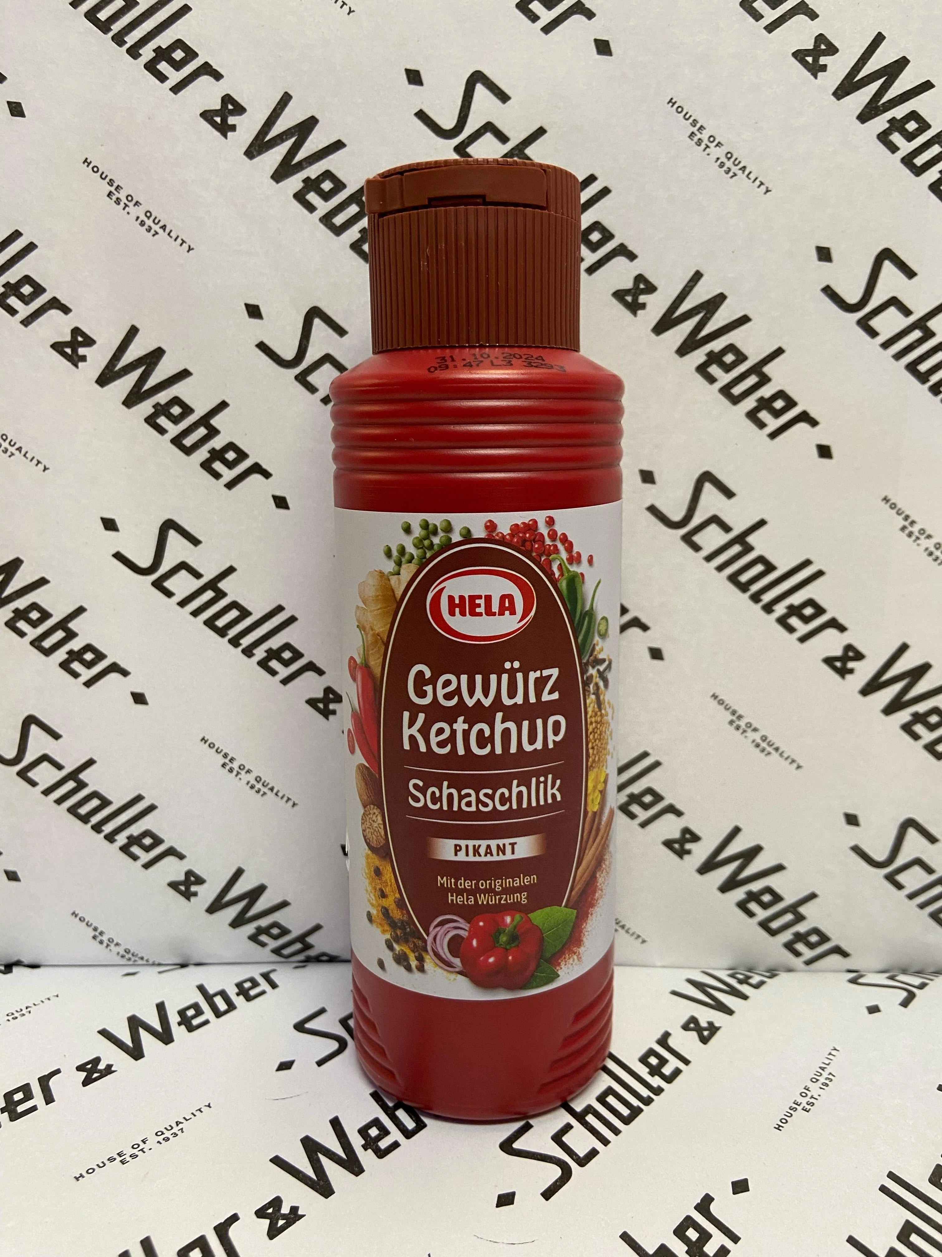 Hela Gewürz Ketchup Schaschlik Pikant 300 ml