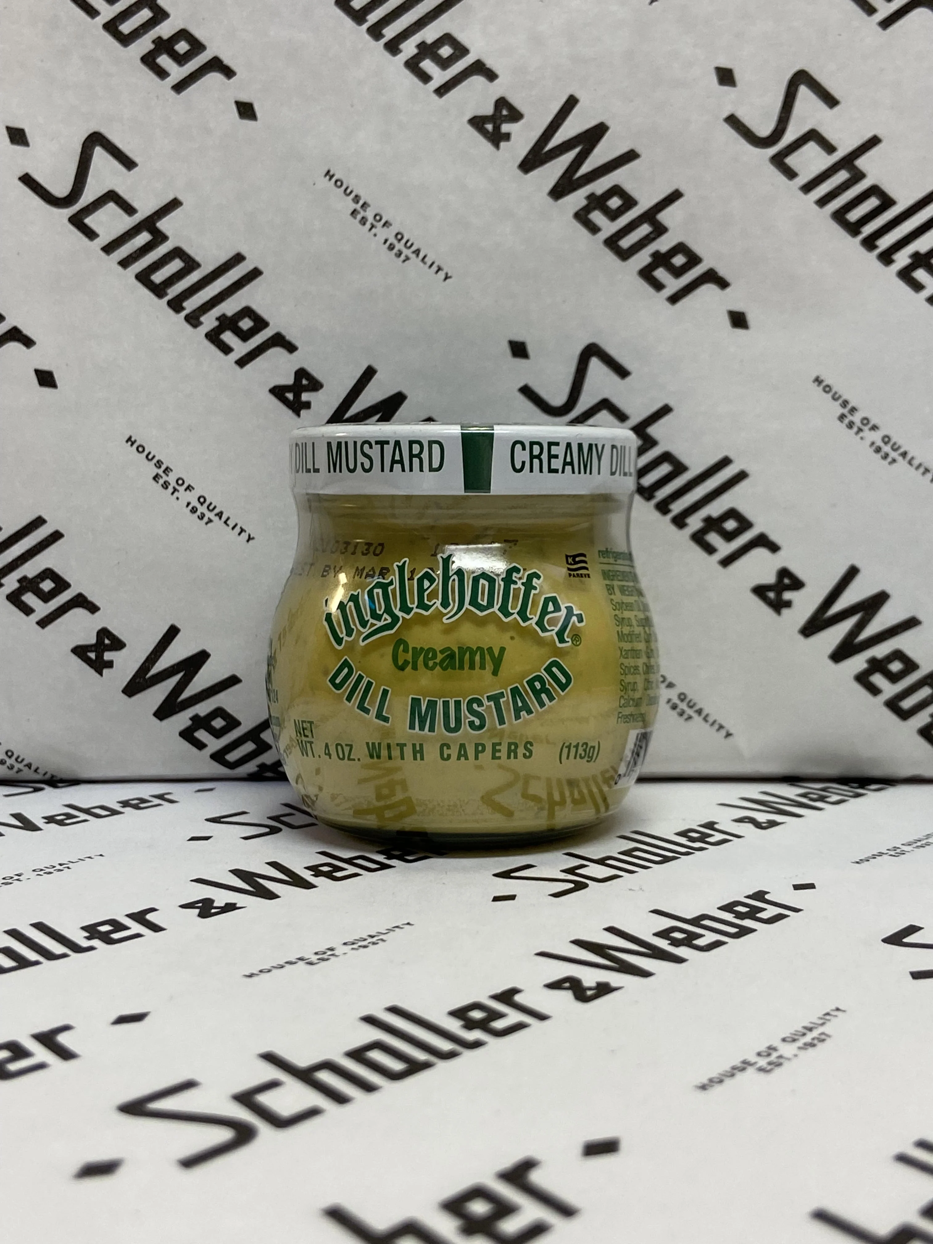 Inglehoffer Creamy Dill Mustard with Capers 4 oz