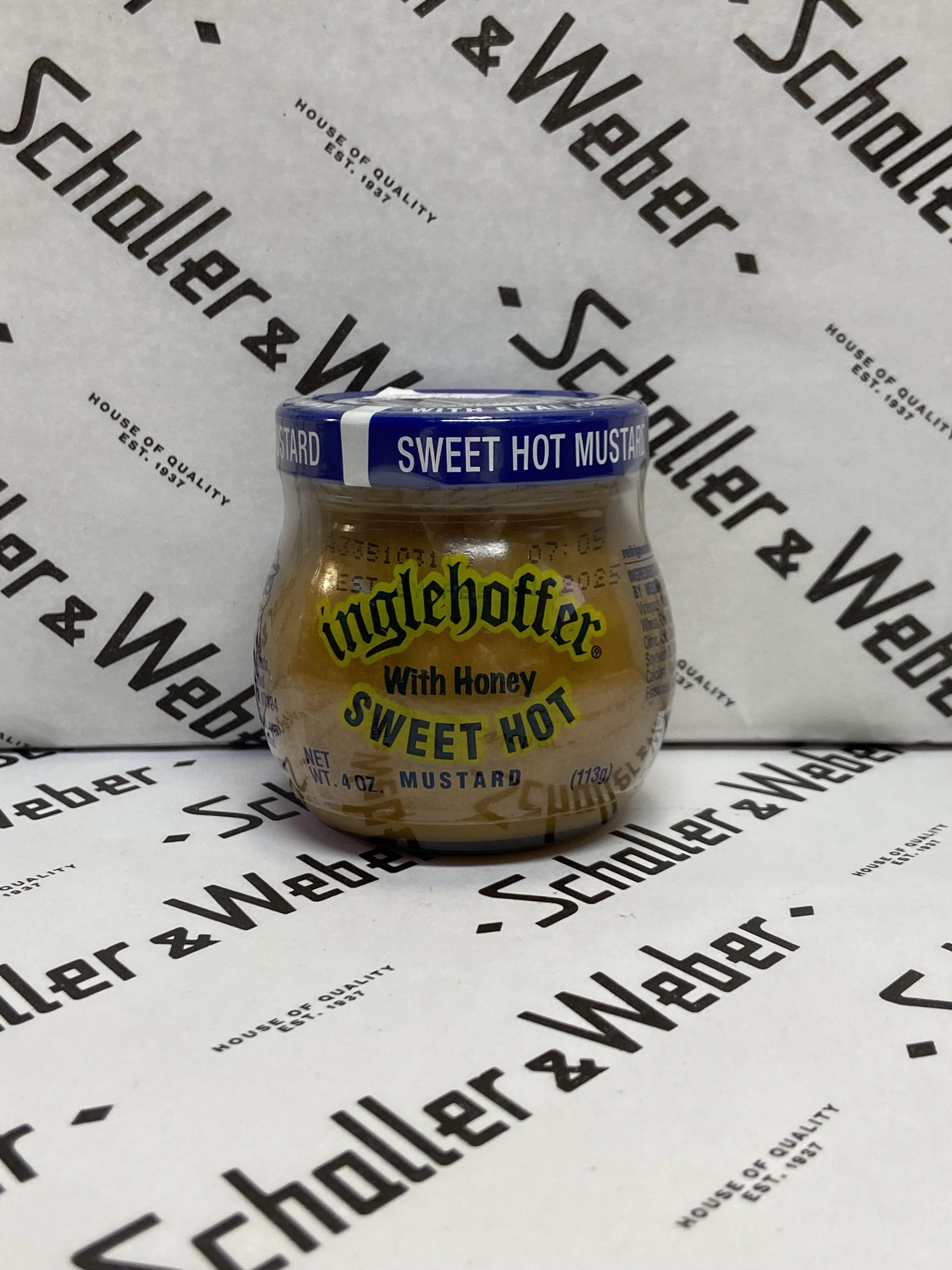 Inglehoffer Sweet Hot Mustard with Honey 4 oz