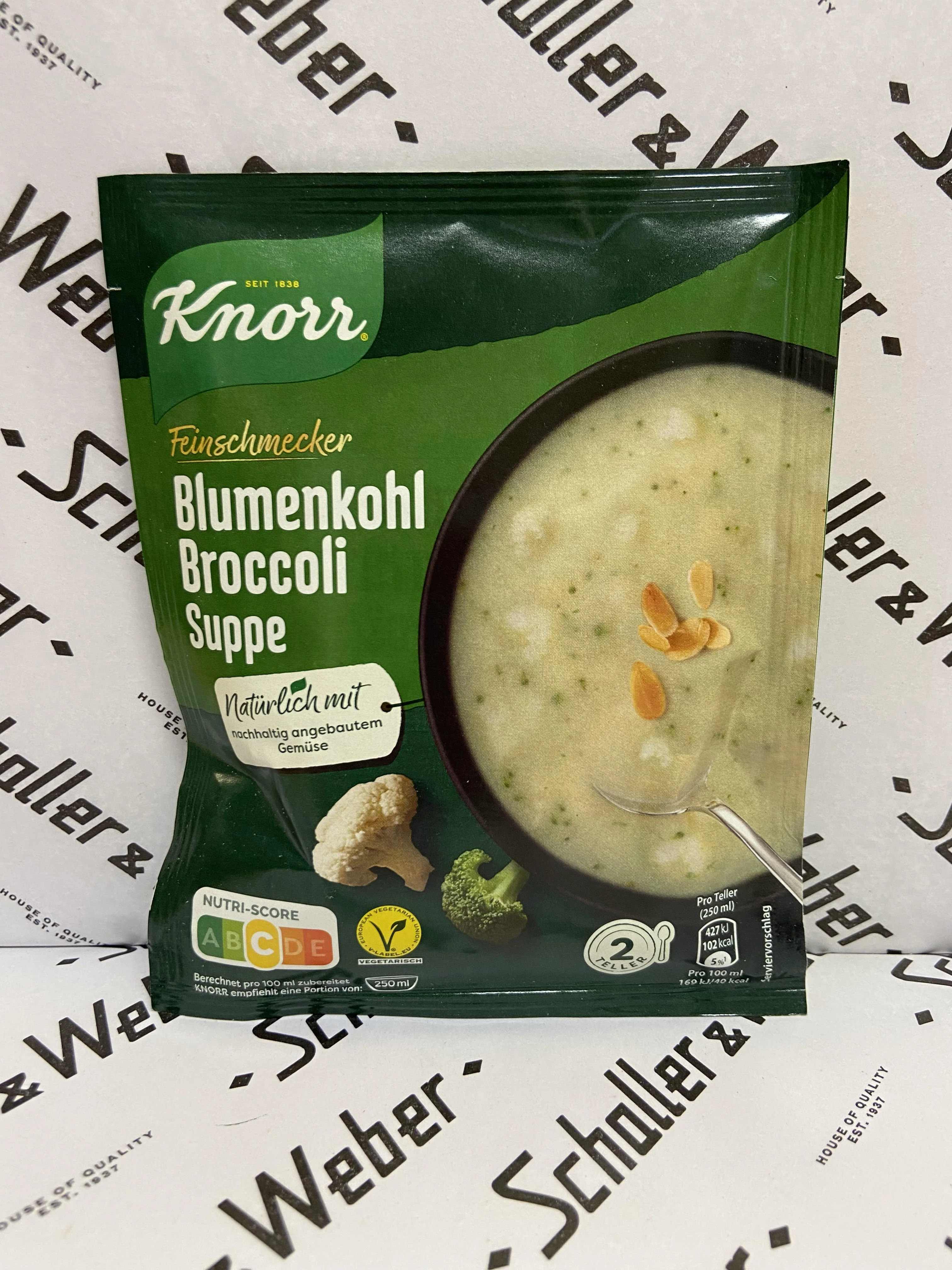 Knorr Blumenkohl Broccoli Suppe Fix 250 ml