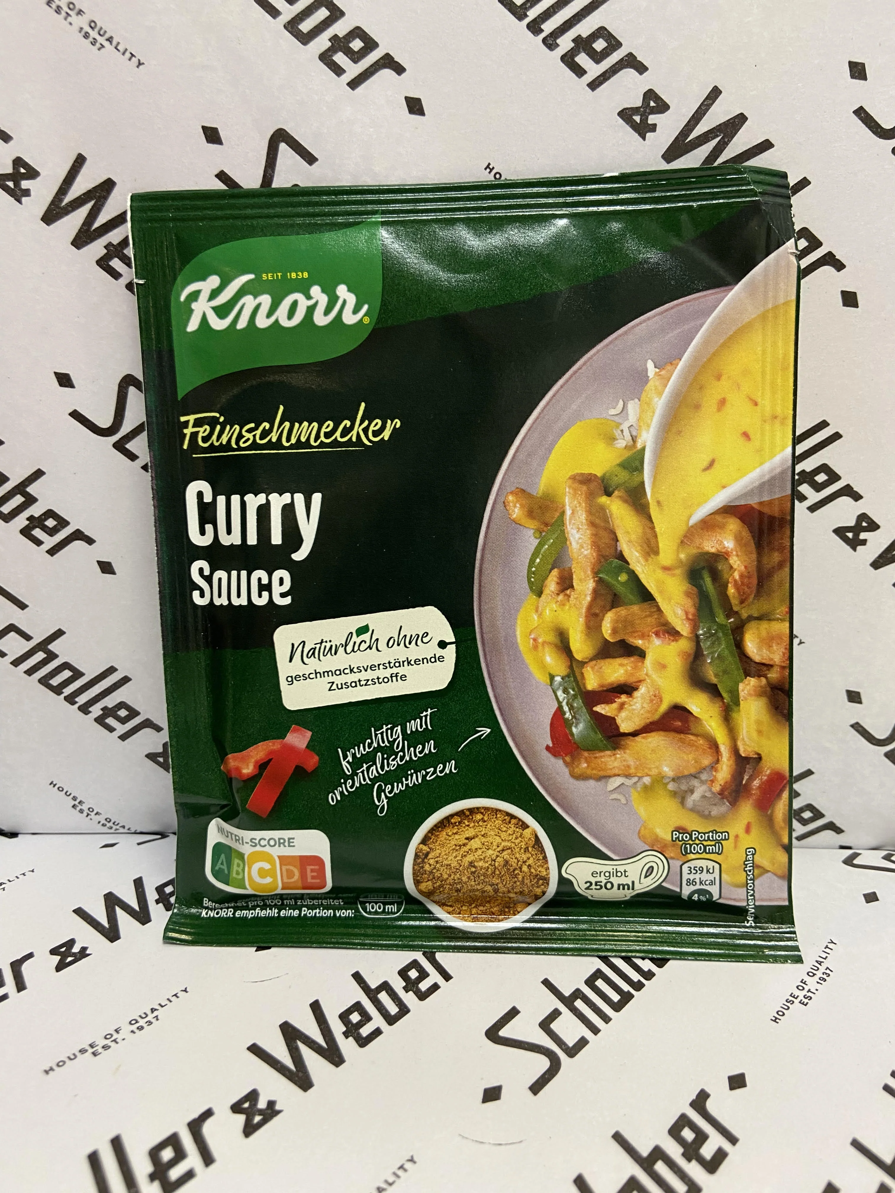 Knorr Curry Sauce Fix 250 ml