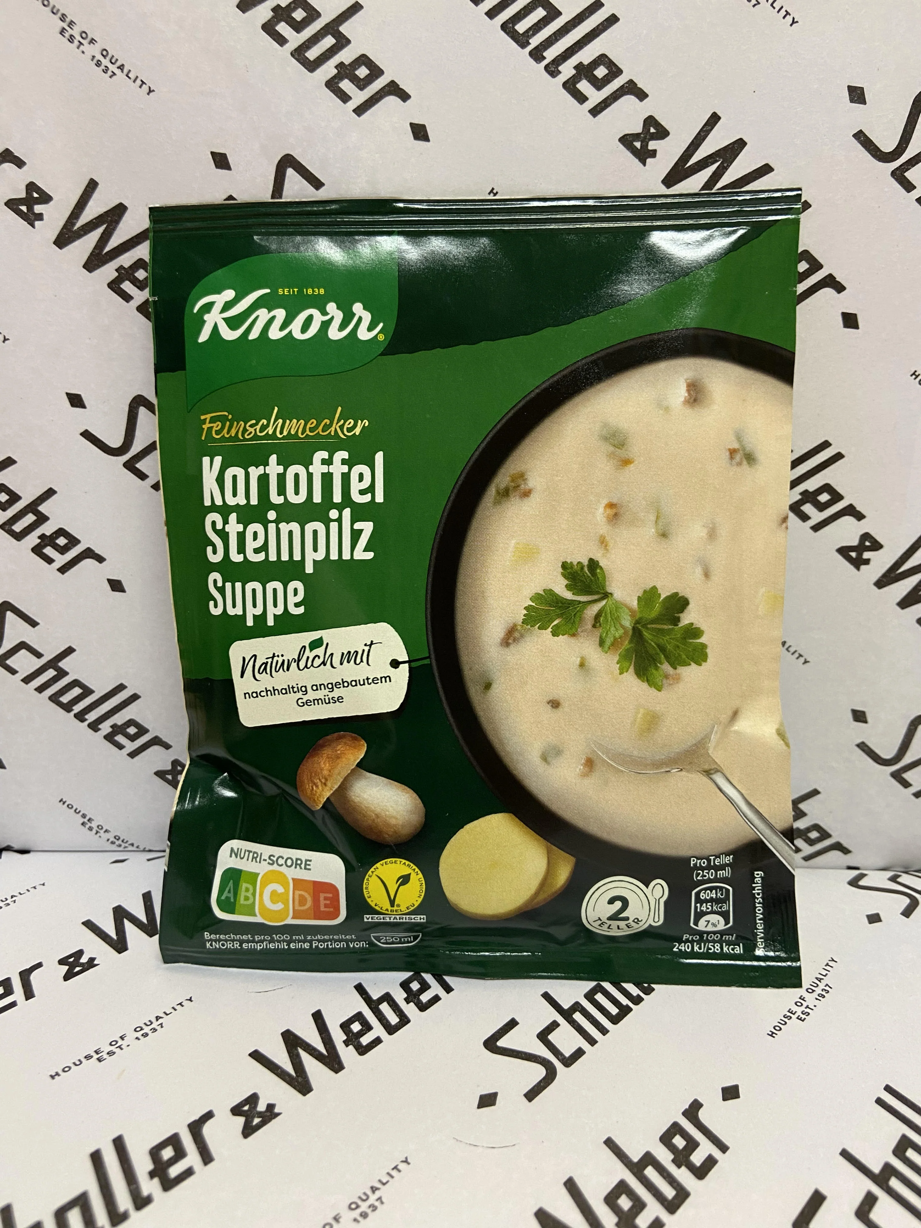 Knorr Kartoffel Steinpilz Suppe 500 ml