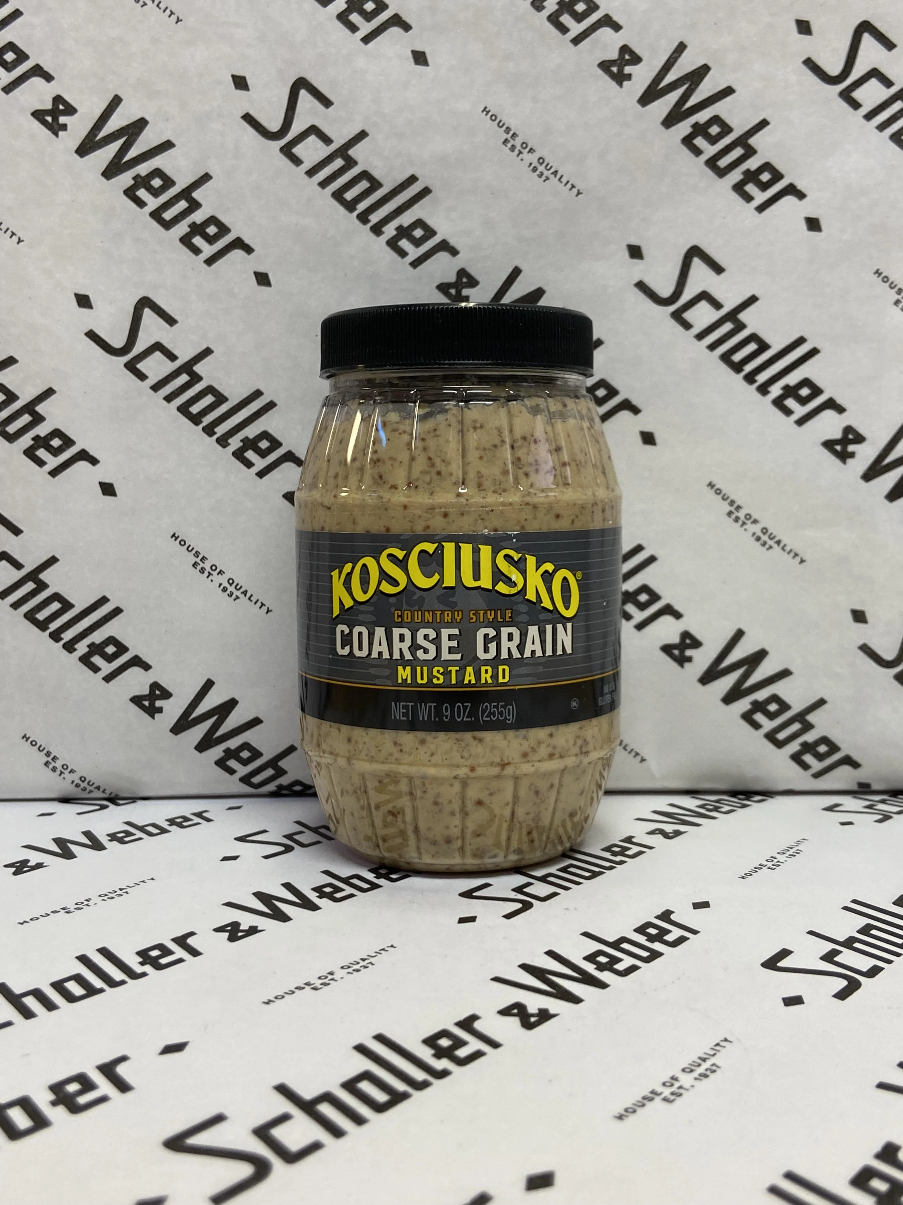 Kosciusko Country  Style Coarse Grain Mustard 9 oz