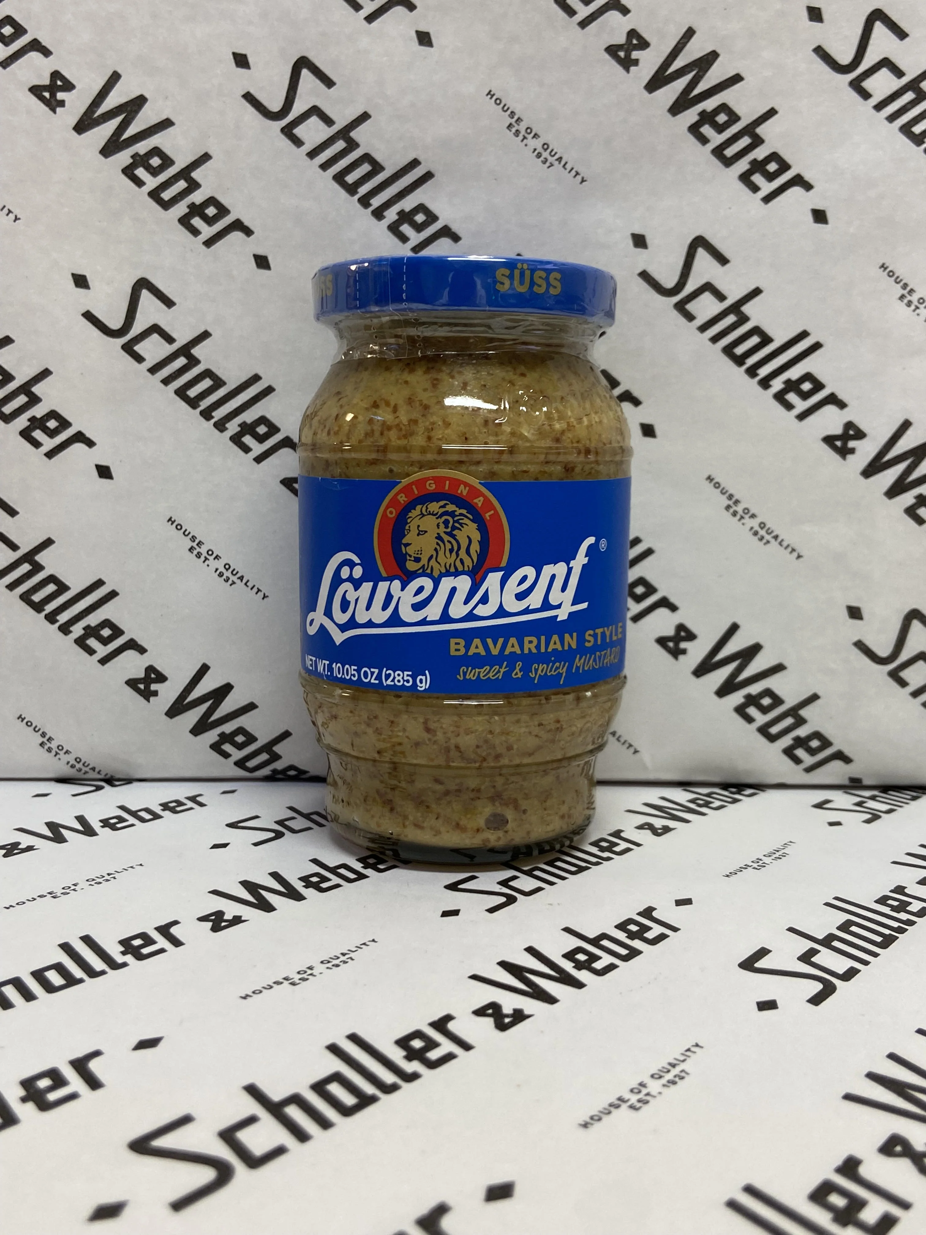 Löwensenf Bavarian Style Sweet & Spicy Mustard 10.05