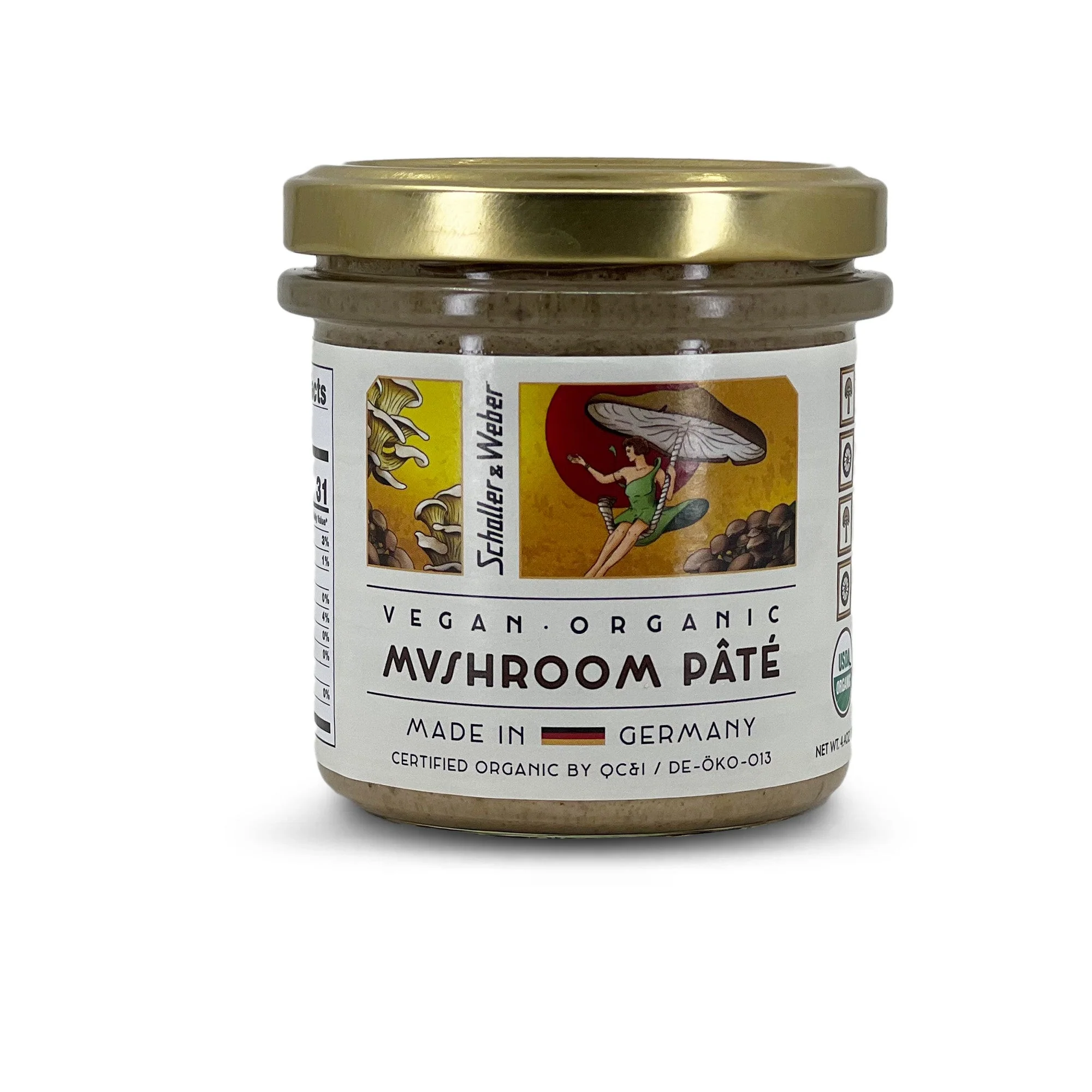 Mushroom Pâté - Organic Vegan