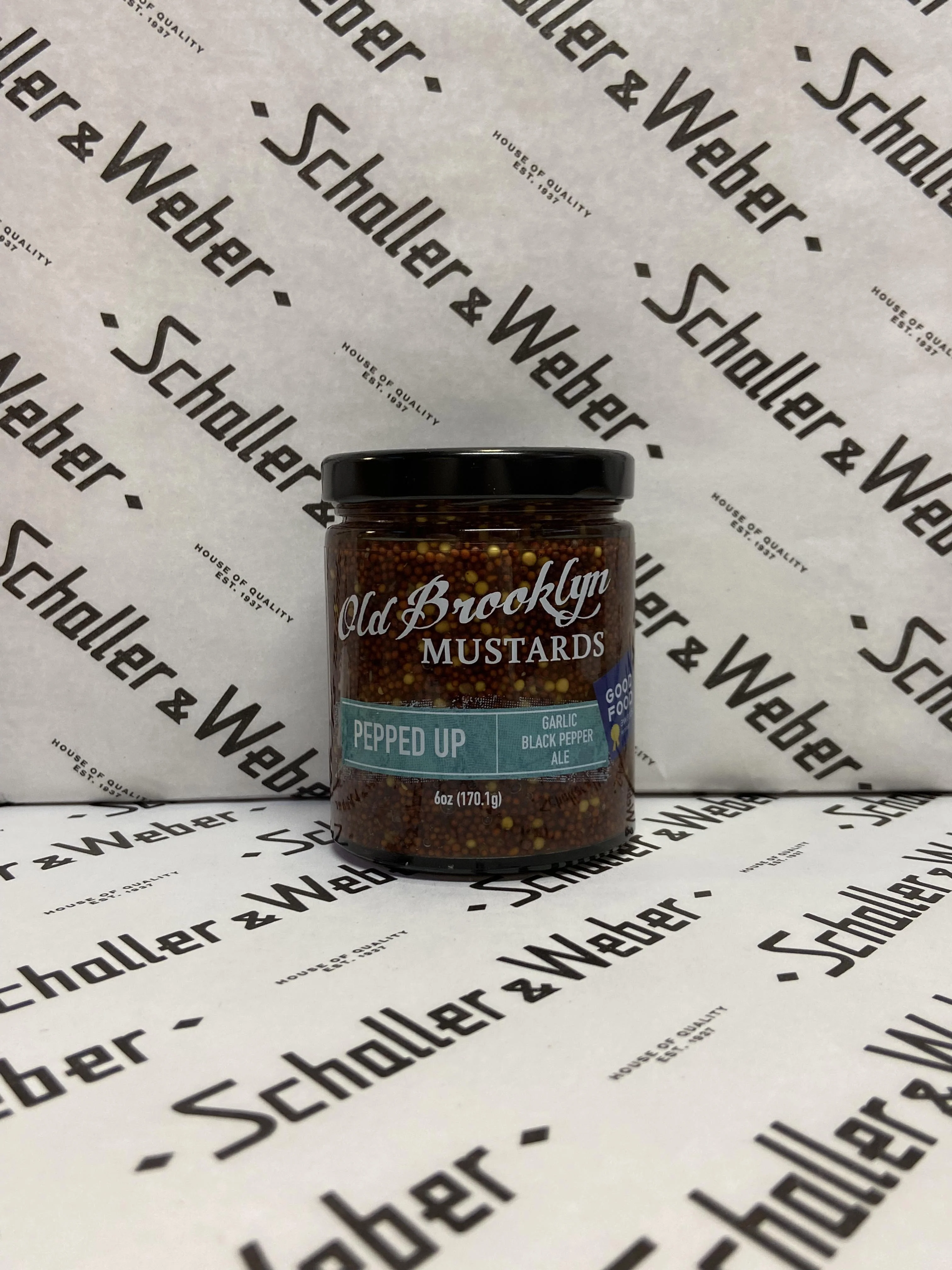 Old Brooklyn Pepped Up Mustard 6 oz