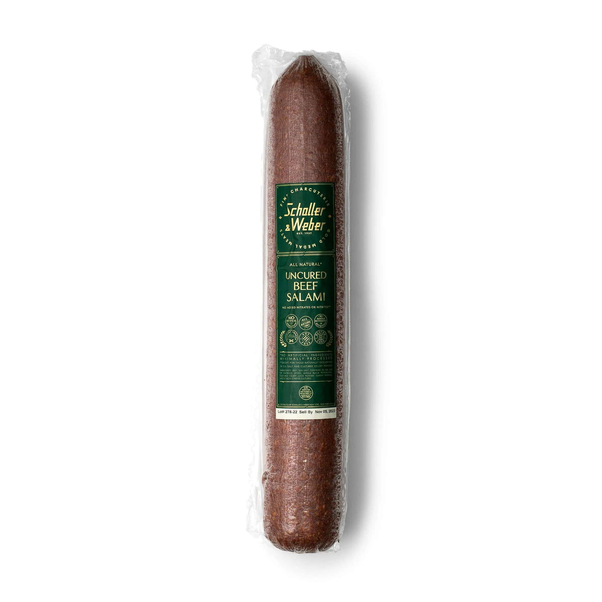 Uncured Beef Salami - Image 2